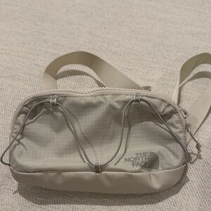 The North Face Beige Ripstop Crossbody Sling